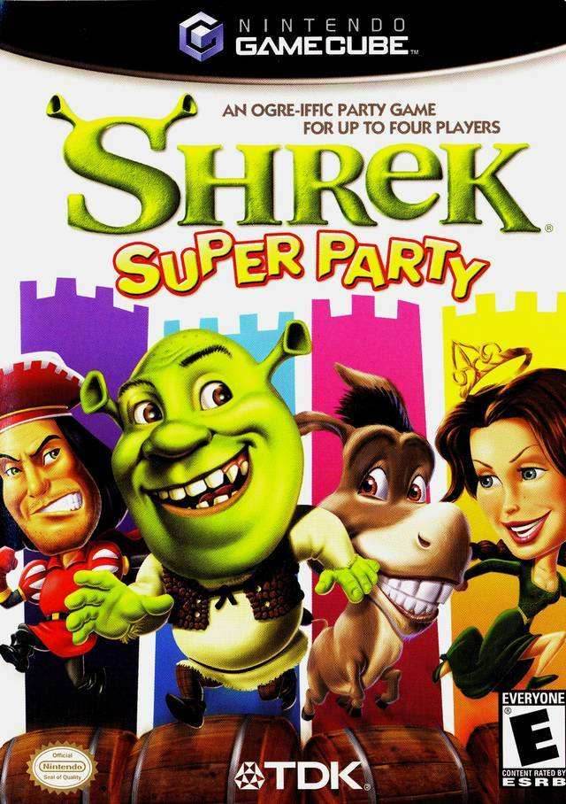 Shrek Super Party (Gamecube) - Game Manual Only