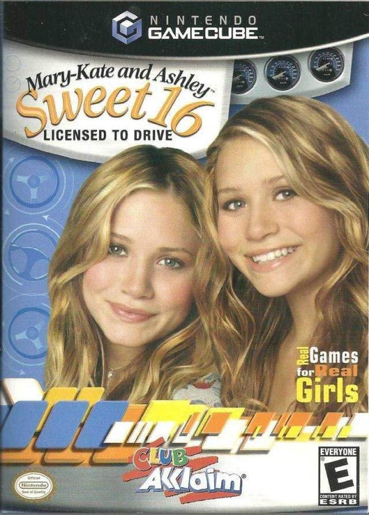 Mary Kate and Ashley Sweet 16 Licensed to Drive (Gamecube) - Game Manual Only