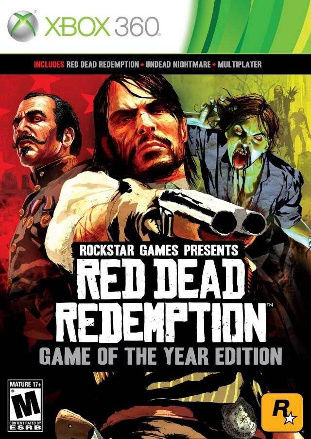 Red Dead Redemption: Game of the Year Edition (Xbox 360) - Game Manual Only