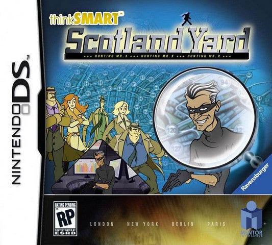ThinkSmart: Scotland Yard - Hunting Mr. X (Nintendo DS) - Game Manual Only