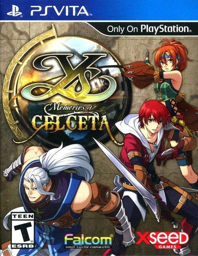 Y's Memories of Celceta (Playstation Vita) - Game Manual Only