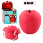 Fruit Puzzle Cube Toy – Apple, Banana & Lemon