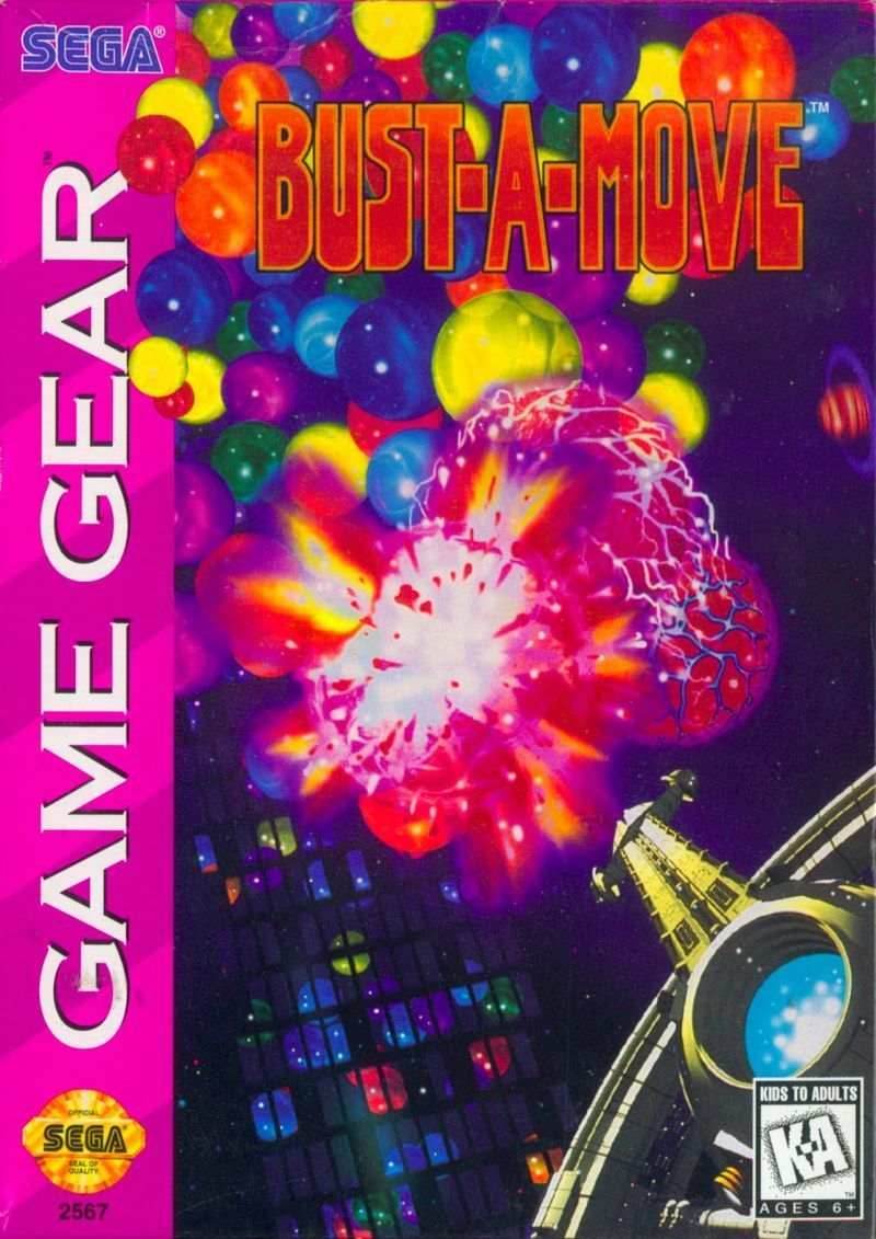 Bust a Move (Sega Game Gear) - Game Manual Only