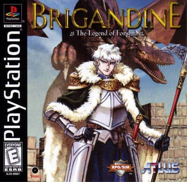 Brigandine: The Legend of Forsena (Playstation) - Game Manual Only