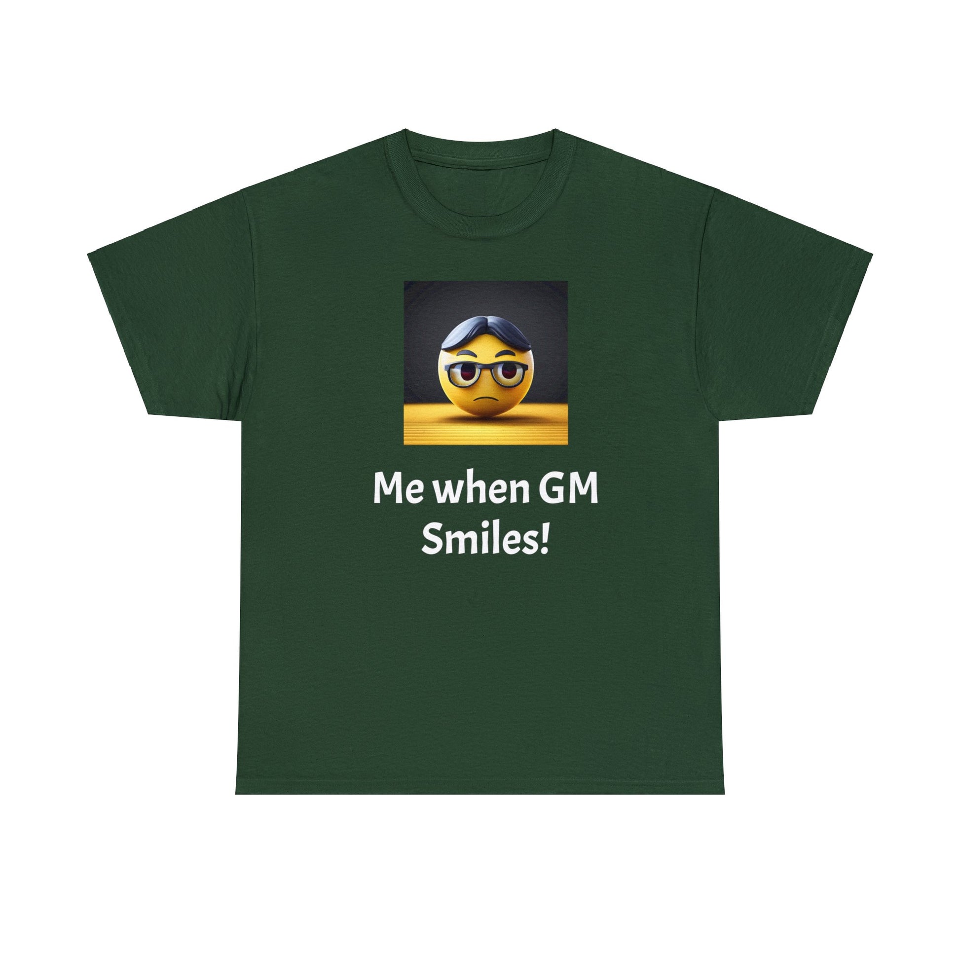 Me when the Gm Smiles Unisex Heavy Cotton Tee-DungeonDice1