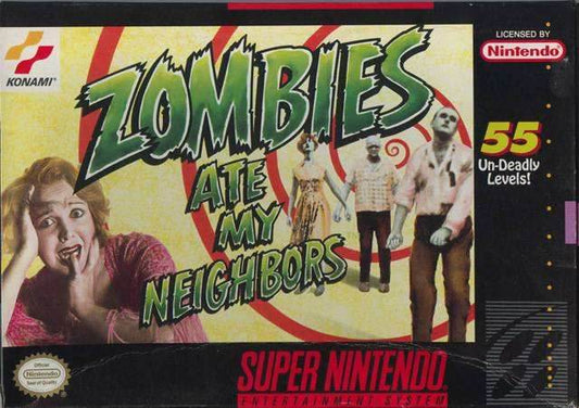 Zombies Ate My Neighbors (Super Nintendo) - Game Manual Only