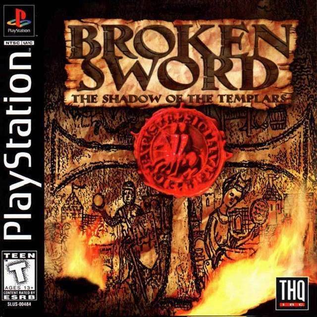 Broken Sword The Shadow of the Templars (Playstation) - Game Manual Only