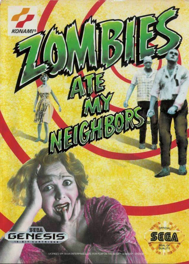 Zombies Ate My Neighbors (Sega Genesis) - Game Manual Only