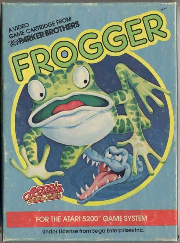Frogger (Atari 5200) - Game Manual Only