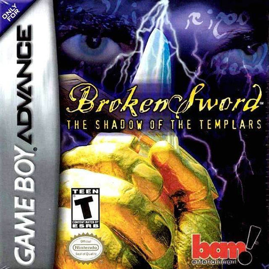 Broken Sword The Shadow of the Templars (Gameboy Advance) - Game Manual Only