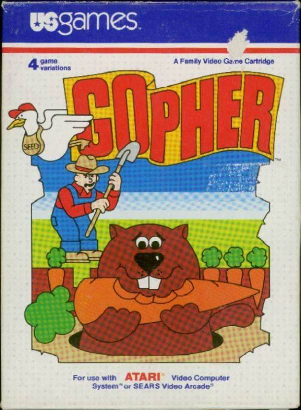 Gopher (Atari 2600) - Game Manual Only