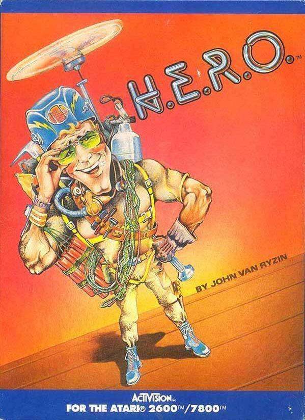 H.E.R.O. (Atari 2600) - Game Manual Only