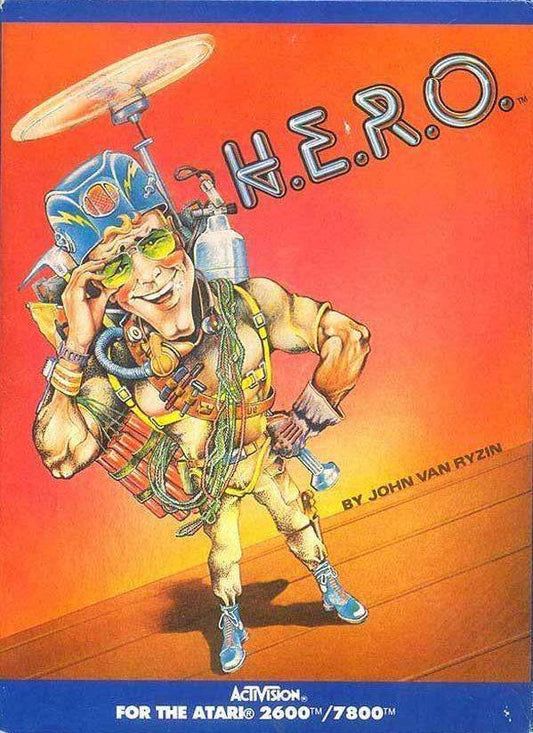 H.E.R.O. (Atari 2600) - Game Manual Only