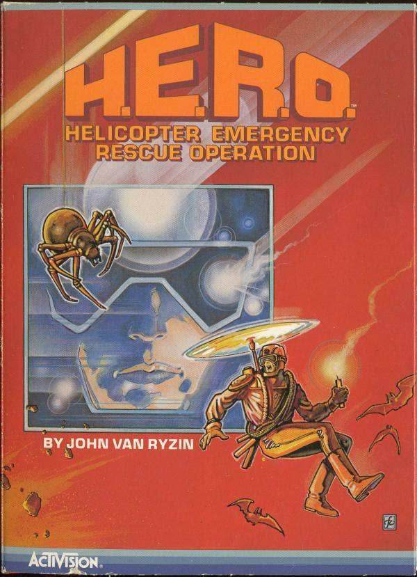 H.E.R.O. (Atari 5200) - Game Manual Only