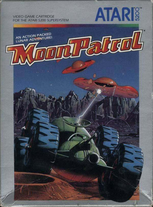 Moon Patrol (Atari 5200) - Game Manual Only