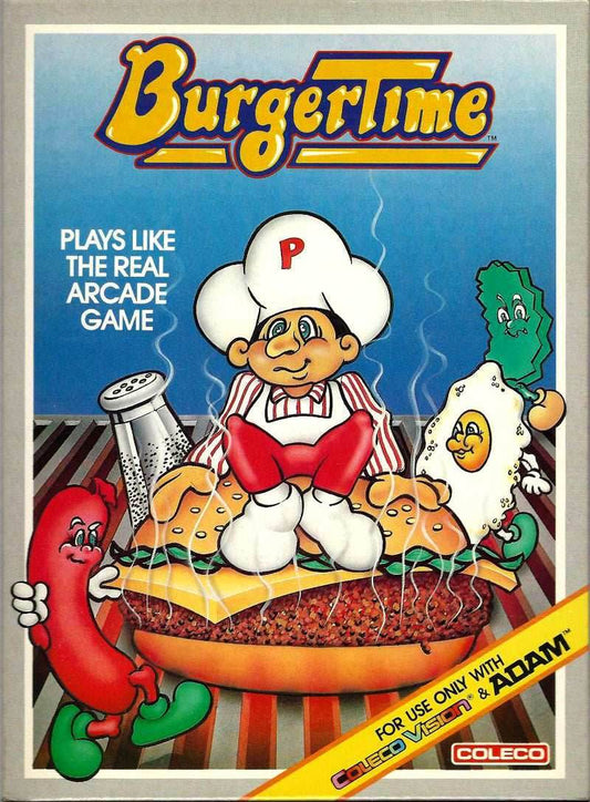BurgerTime (Colecovision) - Game Manual Only