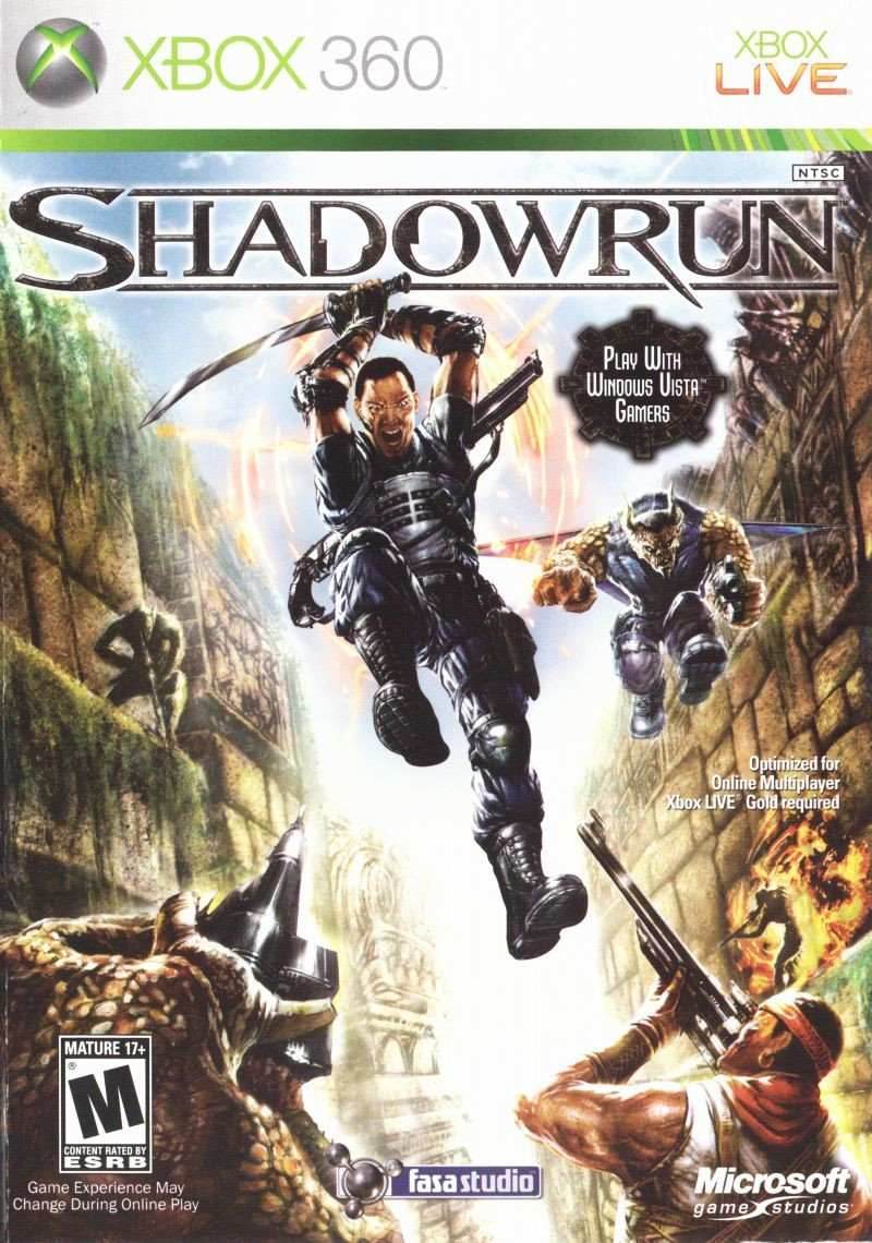 Shadowrun (Xbox 360) - Game Manual Only