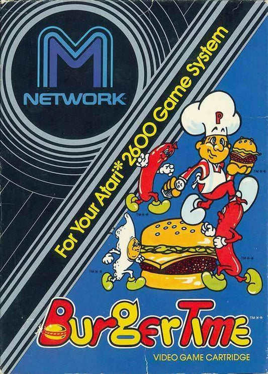 Burgertime (Atari 2600) - Game Manual Only