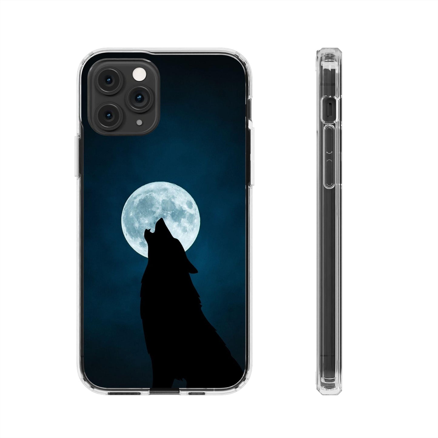 Full Moon and Wolf Clear Cases