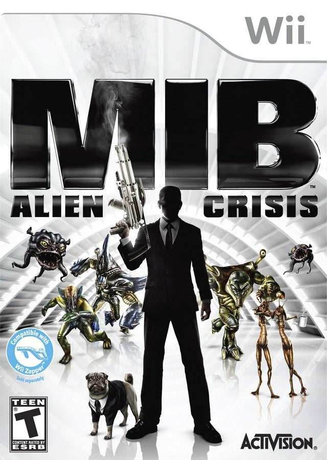 Men In Black: Alien Crisis (Wii) - Game Manual Only