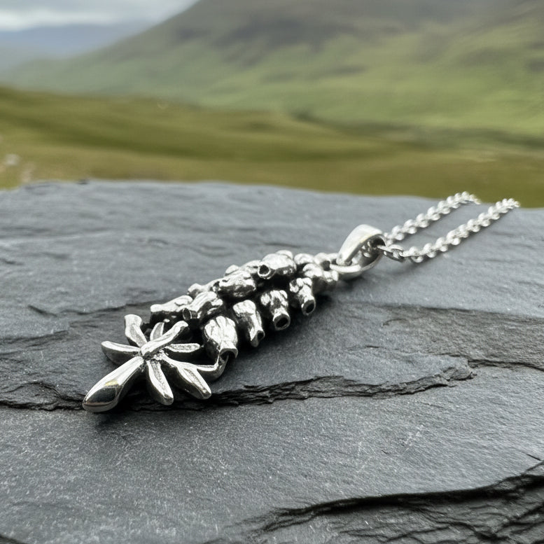 Elegant Bluebell Necklace