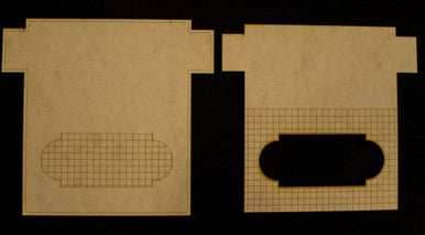 15mm Temple Base (MDF) - 15MMDF160-3 - 