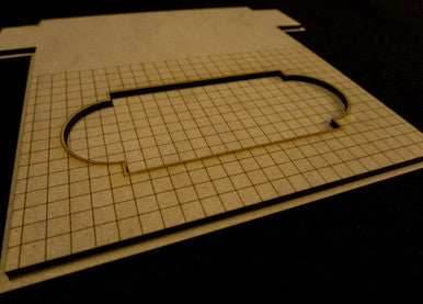 15mm Temple Base (MDF) - 15MMDF160-3 - 