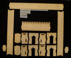 28mm Temple Walls (MDF) - 28MMDF160-2 - 