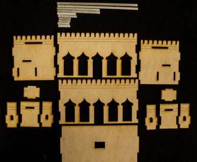 28mm Temple (MDF) - 28MMDF160-1 - 