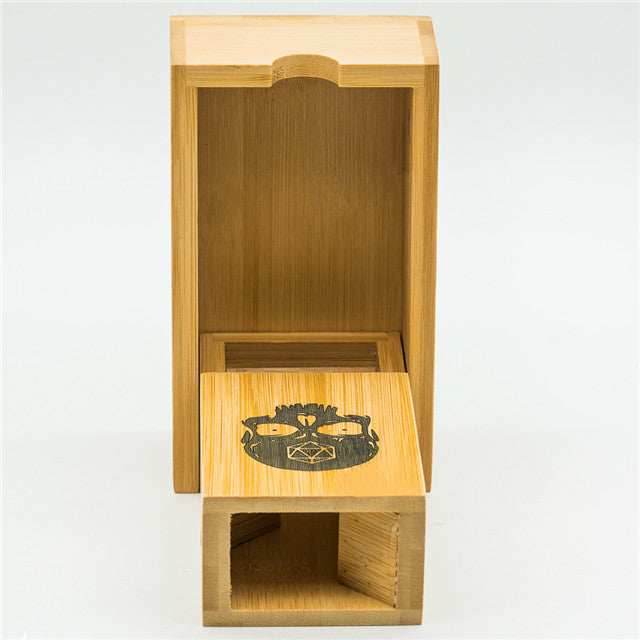 Bamboo Dice Tower Skull Dice Logo - 