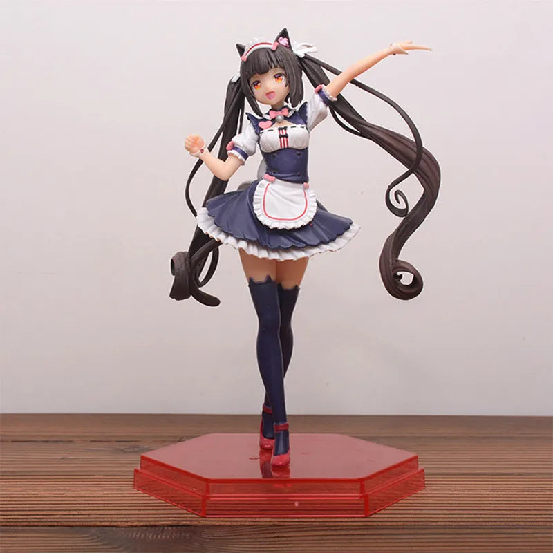 20cm NEKOPARA Anime Figure Azuki Coconut Pop Up Parade PVC Action Figure Sexy Girl Figure Model Toys Collection Doll Gift