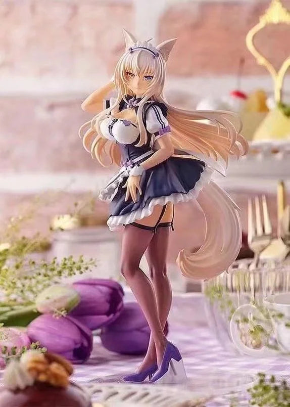 20cm NEKOPARA Anime Figure Azuki Coconut Pop Up Parade PVC Action Figure Sexy Girl Figure Model Toys Collection Doll Gift