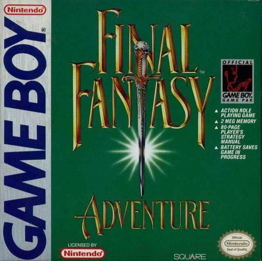 Final Fantasy Adventure (Gameboy) - Game Manual Only