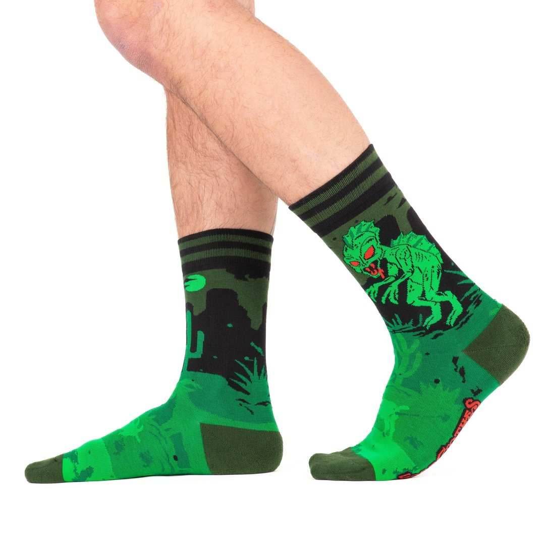 El Chupacabra Crew Socks - 
