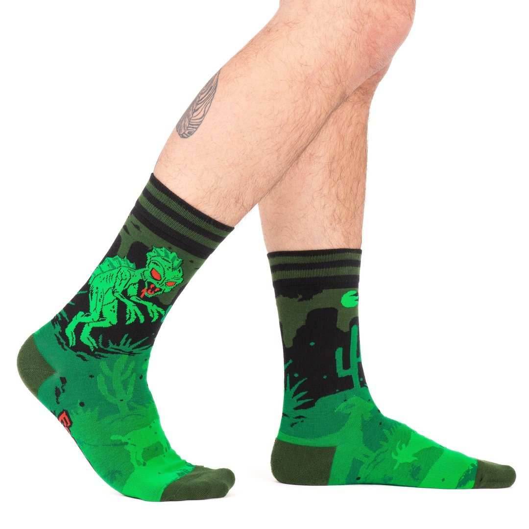El Chupacabra Crew Socks - 