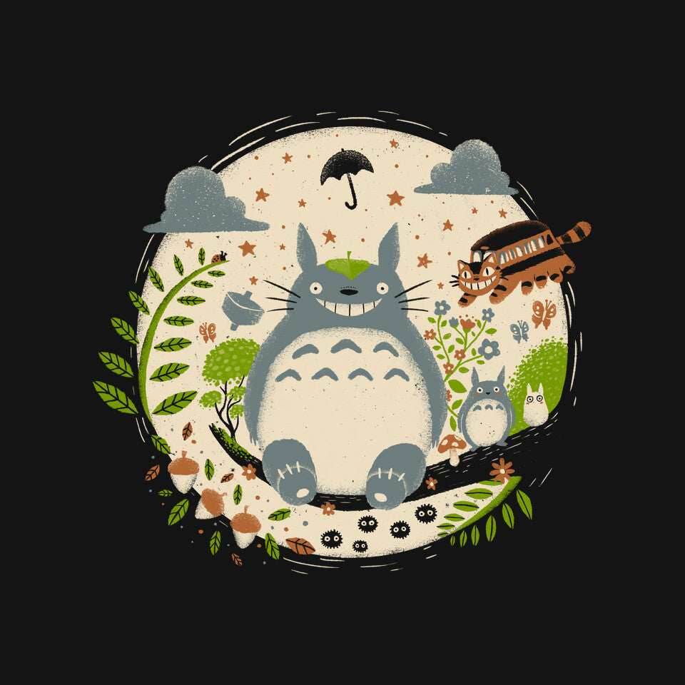Magical Forest - Unisex / Black / S