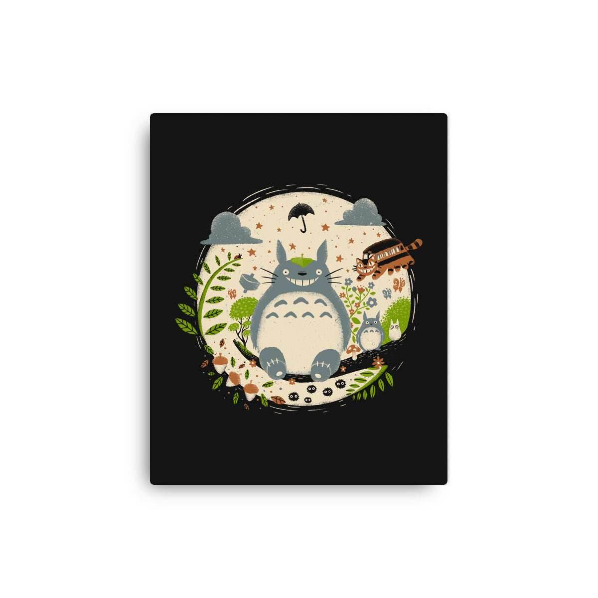 Magical Forest - None / Black / 12x16