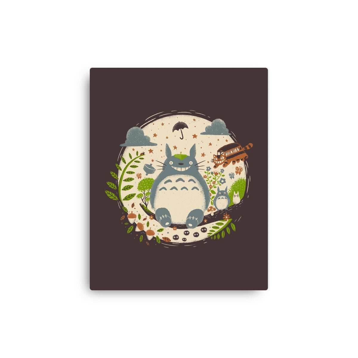Magical Forest - None / Black / 12x16