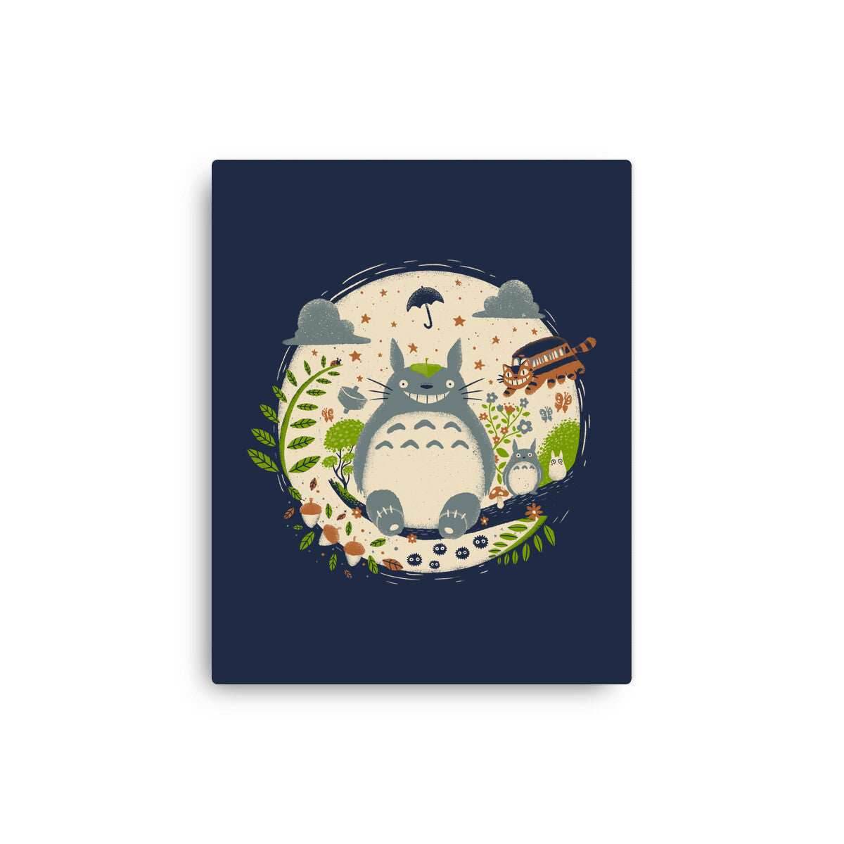 Magical Forest - None / Black / 12x16