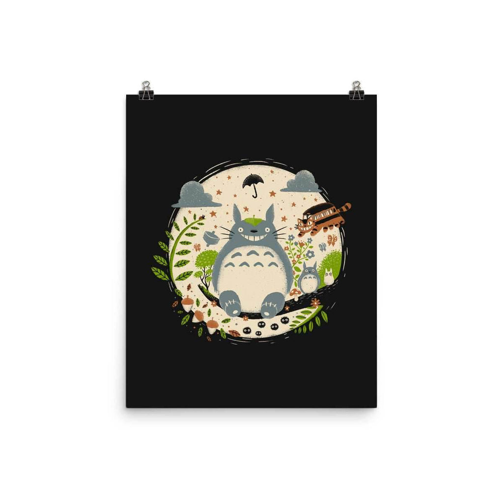 Magical Forest - None / Black / 12x16