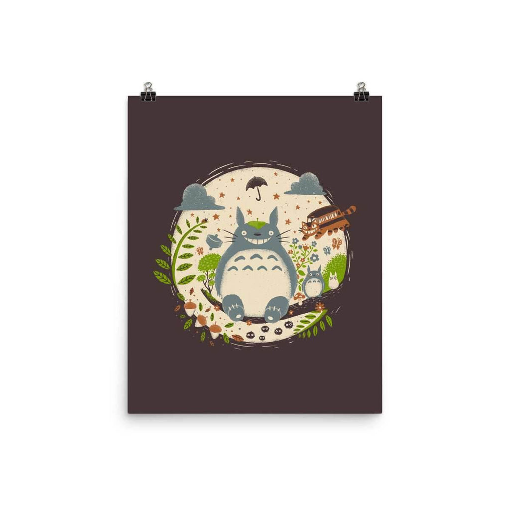 Magical Forest - None / Black / 12x16