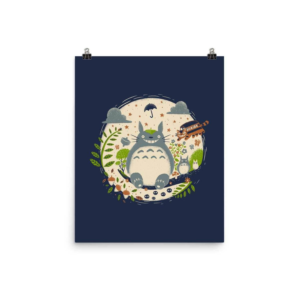 Magical Forest - None / Black / 12x16