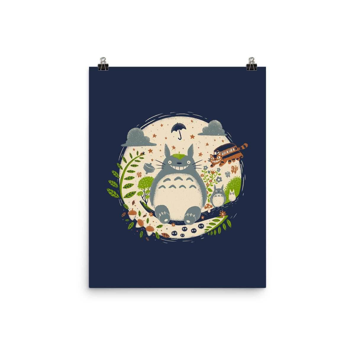Magical Forest - None / Black / 12x16