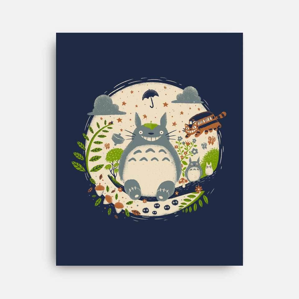 Magical Forest - None / Black / 12x16