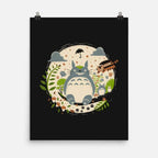 Magical Forest - None / Black / 12x16