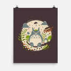 Magical Forest - None / Black / 12x16
