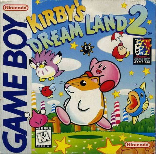 Kirby's Dream Land 2 (Gameboy) - Game Manual Only