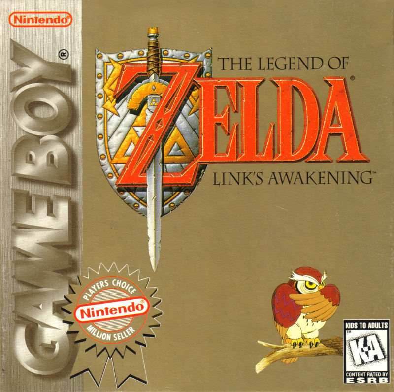 The Legend of Zelda: Link's Awakening (Player's Choice) (Gameboy) - Game Manual Only