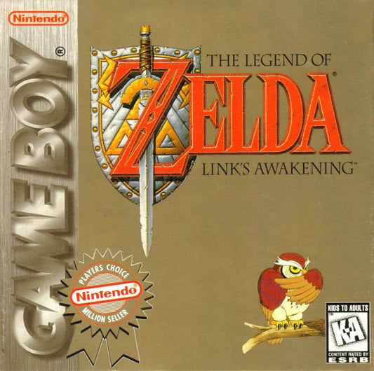 The Legend of Zelda: Link's Awakening (Player's Choice) (Gameboy) - Game Manual Only