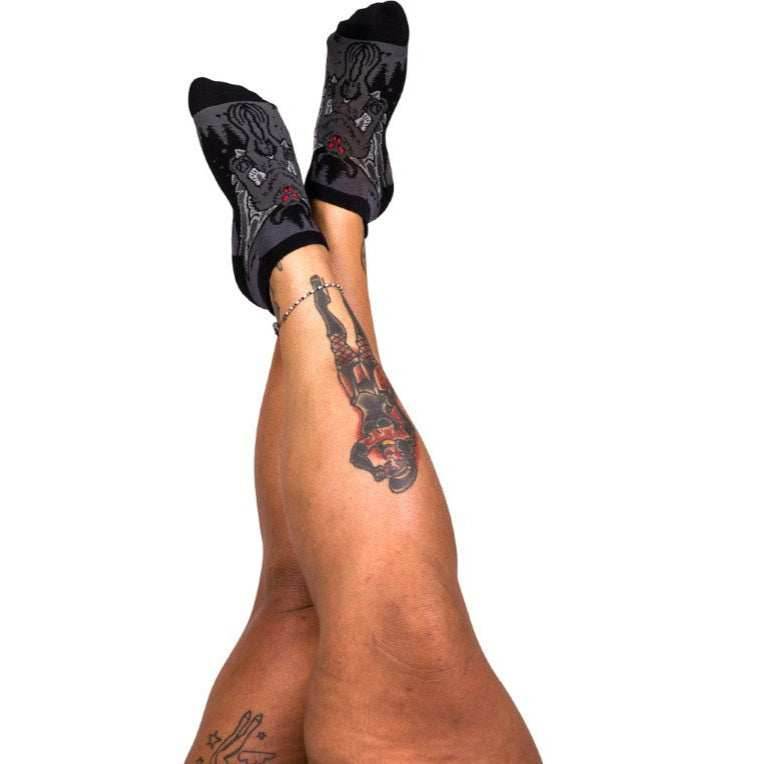 Mothman Ankle Socks - 